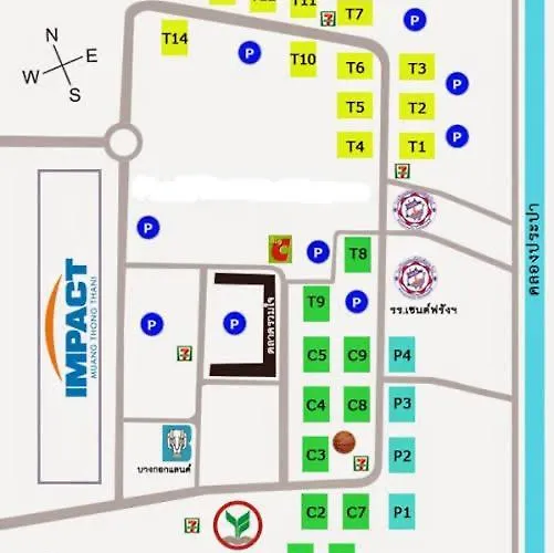 Moonstay C5 Impactarena-donmuang-freespeedwifi Apartment Bangkok